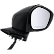 2024 Honda Civic - Driver and Passenger Side Mirror, Type 2, Power Adjust, Heated, Paintable, Manual Folding, No Signal Light, No Blind Spot Feature, No Memory, No Puddle Light, No Auto-Dimming