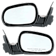 Driver and Passenger Side Mirrors, Power Adjust, Manual Folding, Non-Heated, Paintable, No Signal Light, No Memory, No Puddle Light, No Auto-Dimming, No Blind Spot Feature