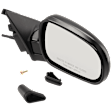 Driver and Passenger Side Mirrors, Manual Adjust, Manual Folding, Non-Heated, Paintable, No Signal Light, Memory, Puddle Light, Auto-Dimming, and Blind Spot Feature, 4 Door Sedan