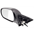 Driver and Passenger Side Mirrors, Manual Adjust, Manual Folding, Non-Heated, Paintable, No Signal Light, Memory, Puddle Light, Auto-Dimming, and Blind Spot Feature, 4 Door Sedan