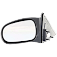 Sedan Driver and Passenger Side Mirror, Power Adjust, Non-Heated, Non-Folding, Textured Black, No Signal Light, No Memory, No Puddle Light, No Auto-Dim, No Blind Spot Feature