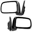Driver and Passenger Side Mirrors, Power Adjust, Manual Folding, Non-Heated, Paintable, No Signal Light, No Memory, No Puddle Light, No Auto-Dimming, No Blind Spot Feature