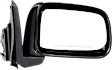Driver and Passenger Side Mirrors, Power Adjust, Manual Folding, Non-Heated, Paintable, No Signal Light, No Memory, No Puddle Light, No Auto-Dimming, No Blind Spot Feature