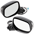 Driver and Passenger Side Mirrors, Power Adjust, Manual Folding, Non-Heated, Paintable, No Signal Light, No Memory, No Puddle Light, No Auto-Dimming, No Blind Spot Feature