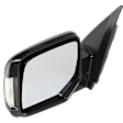 Driver and Passenger Side Mirrors, Power Adjust, Manual Folding, Heated, Paintable, In-housing Signal Light, With memory, No Puddle Light, No Auto-Dimming, No Blind Spot Feature