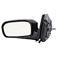Hatchback Driver and Passenger Side Mirror, Power Adjust, Non-Heated, Manual Folding, Textured Black, No Signal Light, No Memory, No Puddle Light, No Auto-Dim, No Blind Spot Feature