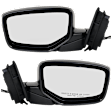 Driver and Passenger Side Mirrors, Power Adjust, Manual Folding, Heated, Paintable, No Signal Light, With memory, No Puddle Light, No Auto-Dimming, No Blind Spot Feature, EX Model