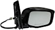 Driver and Passenger Side Mirrors, Power Adjust, Manual Folding, Heated, Paintable, In-housing Signal Light, With memory, No Puddle Light, No Auto-Dimming, No Blind Spot Feature