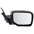 Driver and Passenger Side Mirrors, Power Adjust, Manual Folding, Non-Heated, Paintable, No Signal Light, No Memory, No Puddle Light, No Auto-Dimming, No Blind Spot Feature