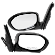 Driver and Passenger Side Mirrors, Power Adjust, Manual Folding, Heated, Paintable, No Signal Light, No Memory, No Puddle Light, No Auto-Dimming, No Blind Spot Feature