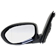 Driver and Passenger Side Mirrors, Power Adjust, Manual Folding, Heated, Paintable, No Signal Light, No Memory, No Puddle Light, No Auto-Dimming, No Blind Spot Feature