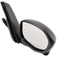 Driver and Passenger Side Mirrors, Power Adjust, Manual Folding, Heated, Paintable, No Signal Light, No Memory, No Puddle Light, No Auto-Dimming, No Blind Spot Feature
