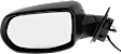 Driver and Passenger Side Mirrors, Power Adjust, Non-Heated, Manual Folding, Paintable, No Signal Light, No Memory, No Puddle Light, No Blind Spot Feature