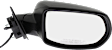 Driver and Passenger Side Mirrors, Power Adjust, Non-Heated, Manual Folding, Paintable, No Signal Light, No Memory, No Puddle Light, No Blind Spot Feature