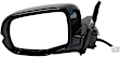 Driver and Passenger Side Mirror, Power Adjust, Heated, Manual Folding, Paintable, In-housing Signal Light, With Memory, No Puddle Light, No Auto-Dim, No Blind Spot Feature