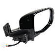 Driver and Passenger Side Mirror, Power Adjust, Heated, Manual Folding, Paintable, No Signal Light, With Memory, No Puddle Light, No Auto-Dim, No Blind Spot Feature