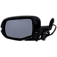 Driver and Passenger Side Mirror, Power Adjust, Heated, Manual Folding, Paintable, In-housing Signal Light, No Memory, No Puddle Light, No Auto-Dim, No Blind Spot Feature