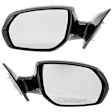 Driver and Passenger Side Mirrors, Power Adjust, Manual Folding, Non-Heated, Paintable, No Signal Light, No Memory, No Puddle Light, No Auto-Dimming, No Blind Spot Feature
