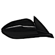 Driver and Passenger Side Mirrors, Power Adjust, Manual Folding, Non-Heated, Paintable, No Signal Light, No Memory, No Puddle Light, No Auto-Dimming, No Blind Spot Feature