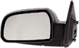 Driver and Passenger Side Mirrors, Power Adjust, Manual Folding, Non-Heated, Paintable, No Signal Light, No Memory, No Puddle Light, No Auto-Dimming, No Blind Spot Feature