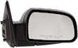 Driver and Passenger Side Mirrors, Power Adjust, Manual Folding, Non-Heated, Paintable, No Signal Light, No Memory, No Puddle Light, No Auto-Dimming, No Blind Spot Feature