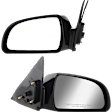 Driver and Passenger Side Mirrors, Power Adjust, Non-Folding, Heated, Paintable, No Signal Light, No Memory, No Puddle Light, No Auto-Dimming, No Blind Spot Feature