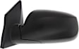 Driver and Passenger Side Mirrors, Power Adjust, Manual Folding, Heated, Textured Black, No Signal Light, No Memory, No Puddle Light, No Auto-Dimming, No Blind Spot Feature