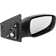 Driver and Passenger Side Mirrors, Power Adjust, Manual Folding, Heated, Paintable, In-housing Signal Light, No Memory, No Puddle Light, No Auto-Dimming, No Blind Spot Feature