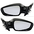 Driver and Passenger Side Mirrors, Power Adjust, Manual Folding, Heated, Paintable, No Signal Light, No Memory, No Puddle Light, No Auto-Dimming, No Blind Spot Feature