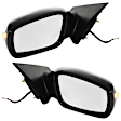 Driver and Passenger Side Mirrors, Power Adjust, Manual Folding, Non-Heated, Paintable, In-housing Signal Light, No Memory, No Puddle Light, No Auto-Dimming, No Blind Spot Feature