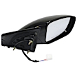 Driver and Passenger Side Mirrors, Power Adjust, Manual Folding, Non-Heated, Paintable, No Signal Light, No Memory, No Puddle Light, No Auto-Dimming, No Blind Spot Feature