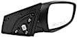 Driver and Passenger Side Mirror, Power Adjust, Heated, Manual Folding, Paintable, In-housing Signal Light, No Memory, No Puddle Light, No Auto-Dim, No Blind Spot Feature