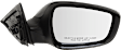Driver and Passenger Side Mirror, Power Adjust, Heated, Manual Folding, Paintable, In-housing Signal Light, No Memory, No Puddle Light, No Auto-Dim, No Blind Spot Feature