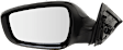 Driver and Passenger Side Mirror, Power Adjust, Heated, Manual Folding, Paintable, In-housing Signal Light, No Memory, No Puddle Light, No Auto-Dim, No Blind Spot Feature