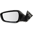 Driver and Passenger Side Mirror, Power Adjust, Heated, Manual Folding, Paintable, In-housing Signal Light, No Memory, No Puddle Light, No Auto-Dim, No Blind Spot Feature