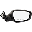 Driver and Passenger Side Mirrors, Power Adjust, Manual Folding, Heated, Paintable, No Signal Light, Memory, Puddle Light, Auto-Dimming, and Blind Spot Feature, For Models With Panoramic Roof