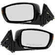 Driver and Passenger Side Mirrors, Power Adjust, Manual Folding, Heated, Paintable, In-housing Signal Light, No Memory, No Puddle Light, No Auto-Dimming, No Blind Spot Feature