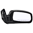 Driver and Passenger Side Mirrors, Power Adjust, Manual Folding, Non-Heated, Paintable, In-housing Signal Light, No Memory, No Puddle Light, No Auto-Dimming, No Blind Spot Feature