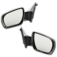 Driver and Passenger Side Mirrors, Power Adjust, Manual Folding, Non-Heated, Paintable, No Signal Light, No Memory, No Puddle Light, No Auto-Dimming, No Blind Spot Feature