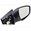 Driver and Passenger Side Non-Towing Mirrors, Power Adjust, Manual Folding, Heated, Paintable, In-housing Signal Light, No Memory, No Puddle Light, No Auto-Dimming
