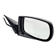 2016 Hyundai Genesis Coupe - Driver and Passenger Side Mirror, For Models With Side Repeater Lights, Power Adjust, Heated, Paintable, Manual Folding, In-housing Signal Light, No Blind Spot Feature, Without Memory Recall, No Puddle Light, No Auto-Dimming