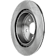 2006-2009 Nissan 350Z - Rear Brake Discs, Plain Surface, Vented, 5 Lugs, 12.11 in. Disc Diameter