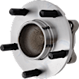 4-Wheel Set Front and Rear, Driver and Passenger Side Wheel Hubs, with Bearing, Coupe, RWD