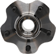 Front and Rear, Driver and Passenger Side Wheel Hub, 5 Lugs, With Bearing, AWD