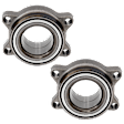 Rear, Driver and Passenger Side Wheel Bearing, Set of 2