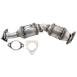 2008 Infiniti FX35 - Driver and Passenger Side Catalytic Converter, 3.5L 6Cyl, Federal EPA Standard, 46-State Legal (Cannot ship to CA, CO, NY or ME), Undercar, Direct JC Whitney Series
