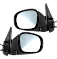 Driver and Passenger Side Mirror, Power Adjust, Heated, Manual Folding, Paintable, No Signal Light, No Memory, No Puddle Light, No Auto-Dim, No Blind Spot Feature