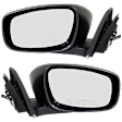 Driver and Passenger Side Mirrors, Power Adjust, Heated, Manual Folding, Paintable, No Signal Light, Memory, Puddle Light, Auto-Dimming and Blind Spot Feature, Coupe