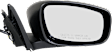Driver and Passenger Side Mirrors, Power Adjust, Heated, Manual Folding, Paintable, No Signal Light, Memory, Puddle Light, Auto-Dimming and Blind Spot Feature, Coupe