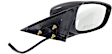 Driver and Passenger Side Mirrors, Power Adjust, Heated, Manual Folding, Paintable, No Signal Light, With Memory, No Puddle Light, Auto-Dimming and Blind Spot Feature, Sedan